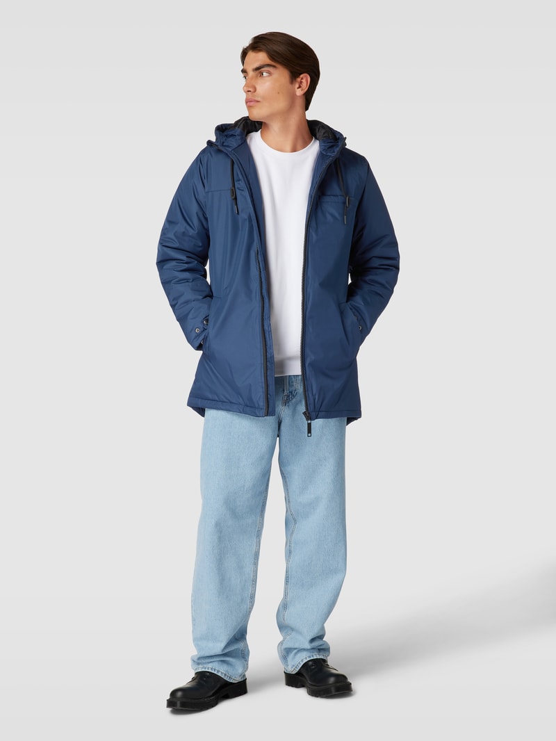 Jacke mit Reißverschluss in royalblau
