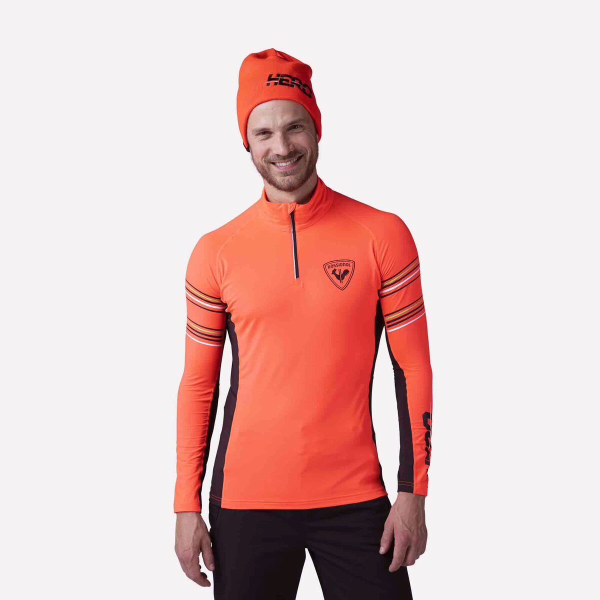 Classique Hero Herren-Baselayer mit halblangem Reißverschluss