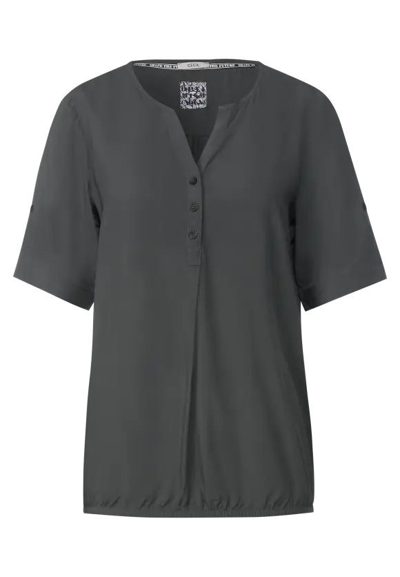 CECIL Unifarbene Basic Bluse
