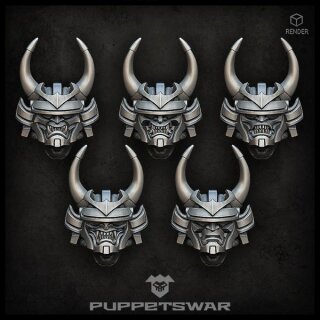 Traitor Daimyo Helmets (5)