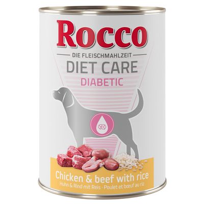 Rocco Diet Care Diabetic Huhn & Rind mit Reis 400g
