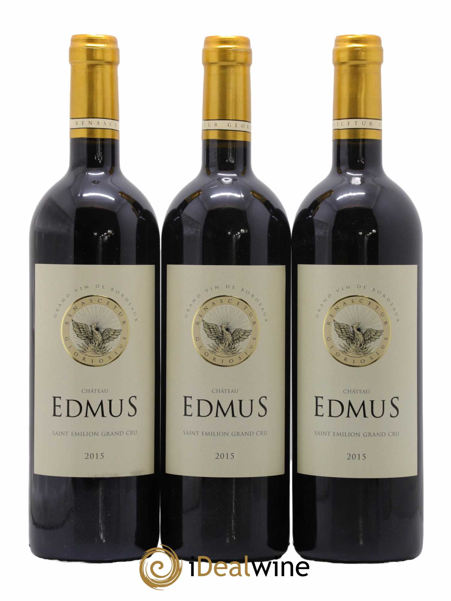 Château Edmus Grand Cru  2015 - Lot de 6 Bouteilles