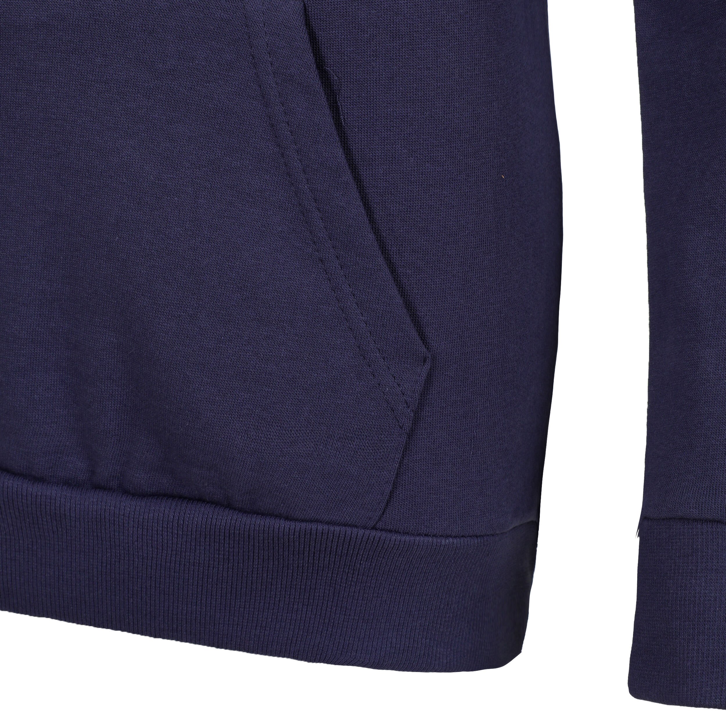 Basic Hoody Damen - Dunkelblau, Pink