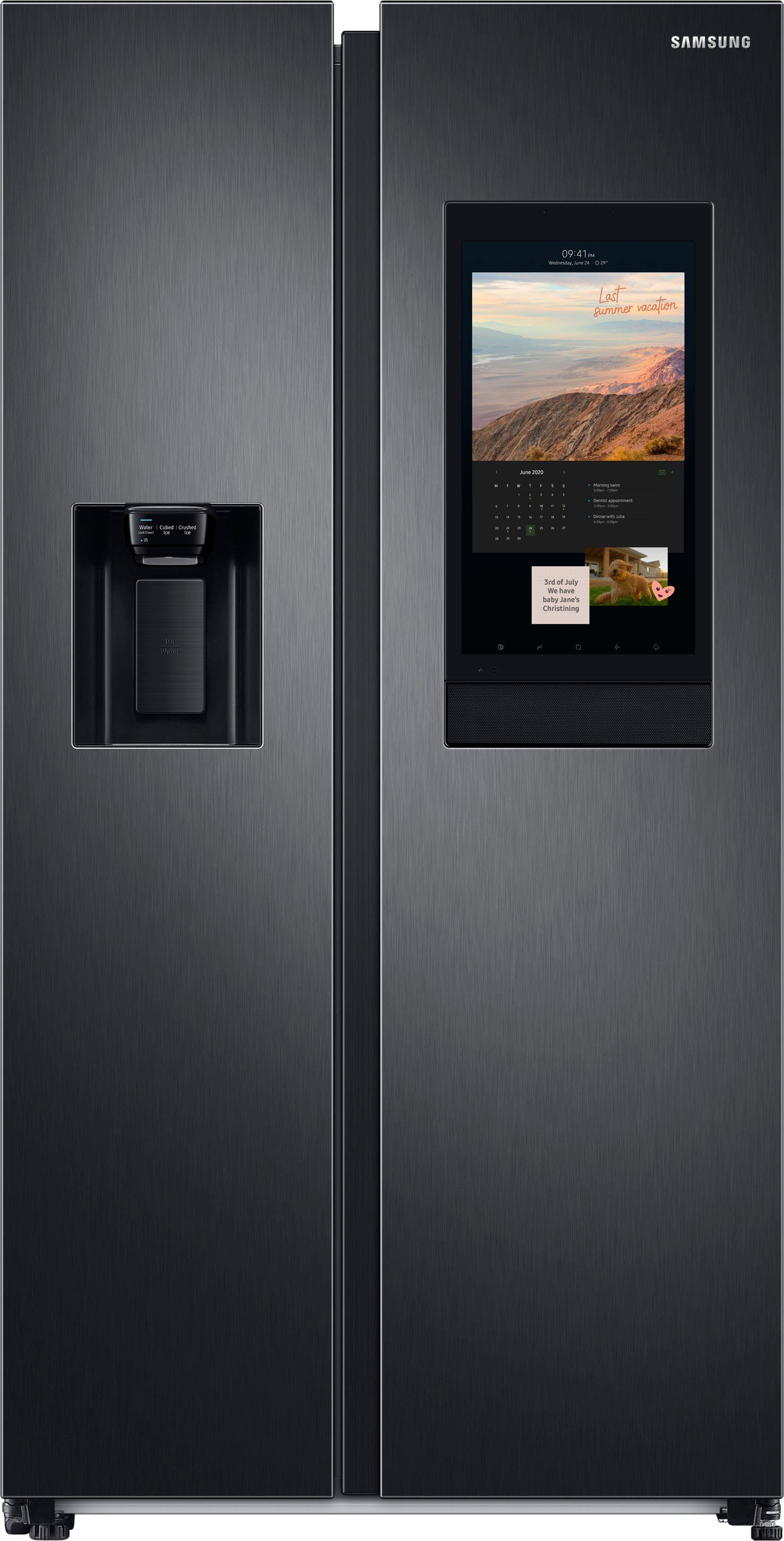 Samsung Side-by-Side RS6HA8891B1, 178 cm hoch, 91,2 cm breit