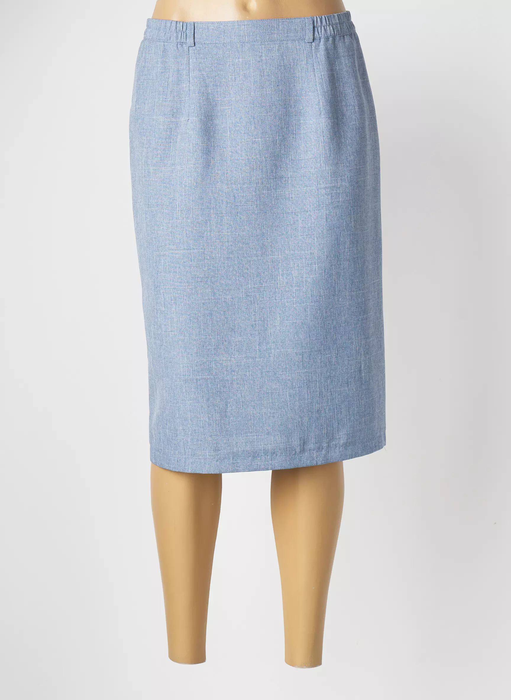 Valmode Jupes Mi Longues Femme couleur bleu