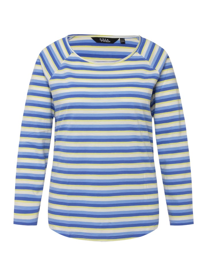 Ulla Popken Longshirt in wolkenblau günstig kaufen