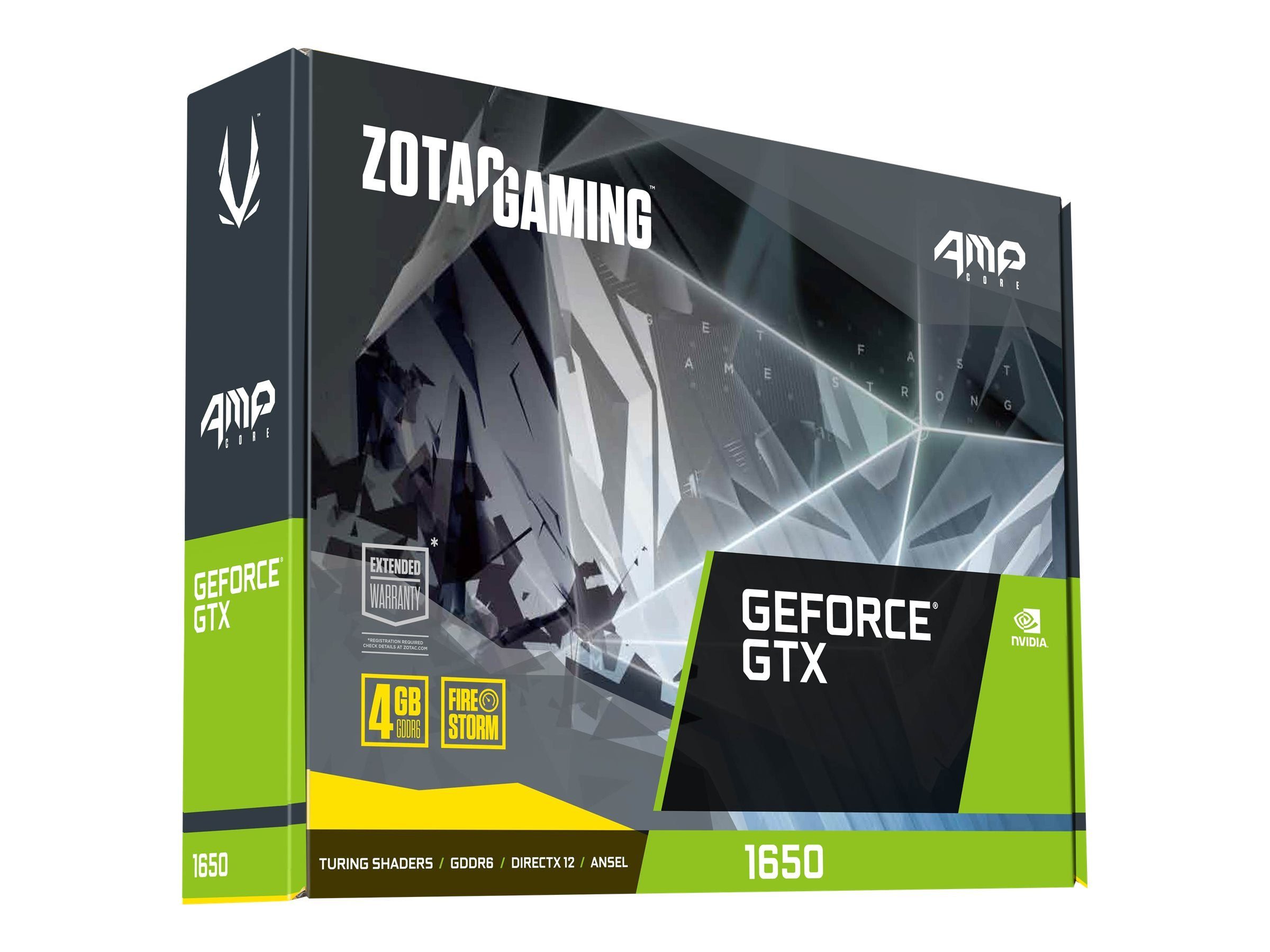 Zotac ZOTAC GTX 1650 AMP Core 4GB Grafikkarte
