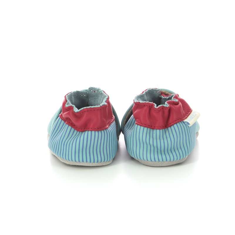 Chaussons cuir Crab Pirate