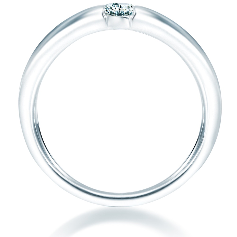 Trilani Bague en argent Argent sterling Oxyde de zirconium (CZ) en Argent Bague