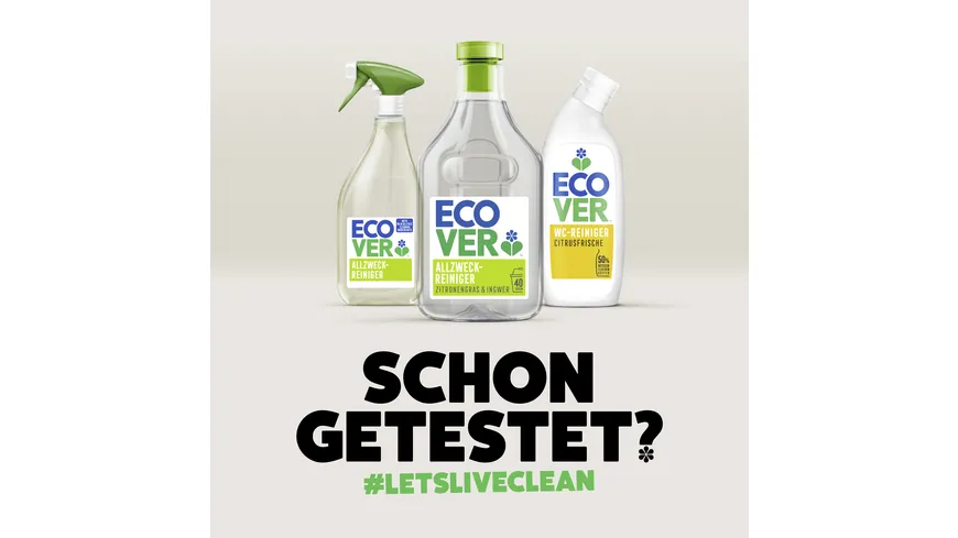 Ecover Reiniger Allzweck Zitronengras & Ingwer 1 l
