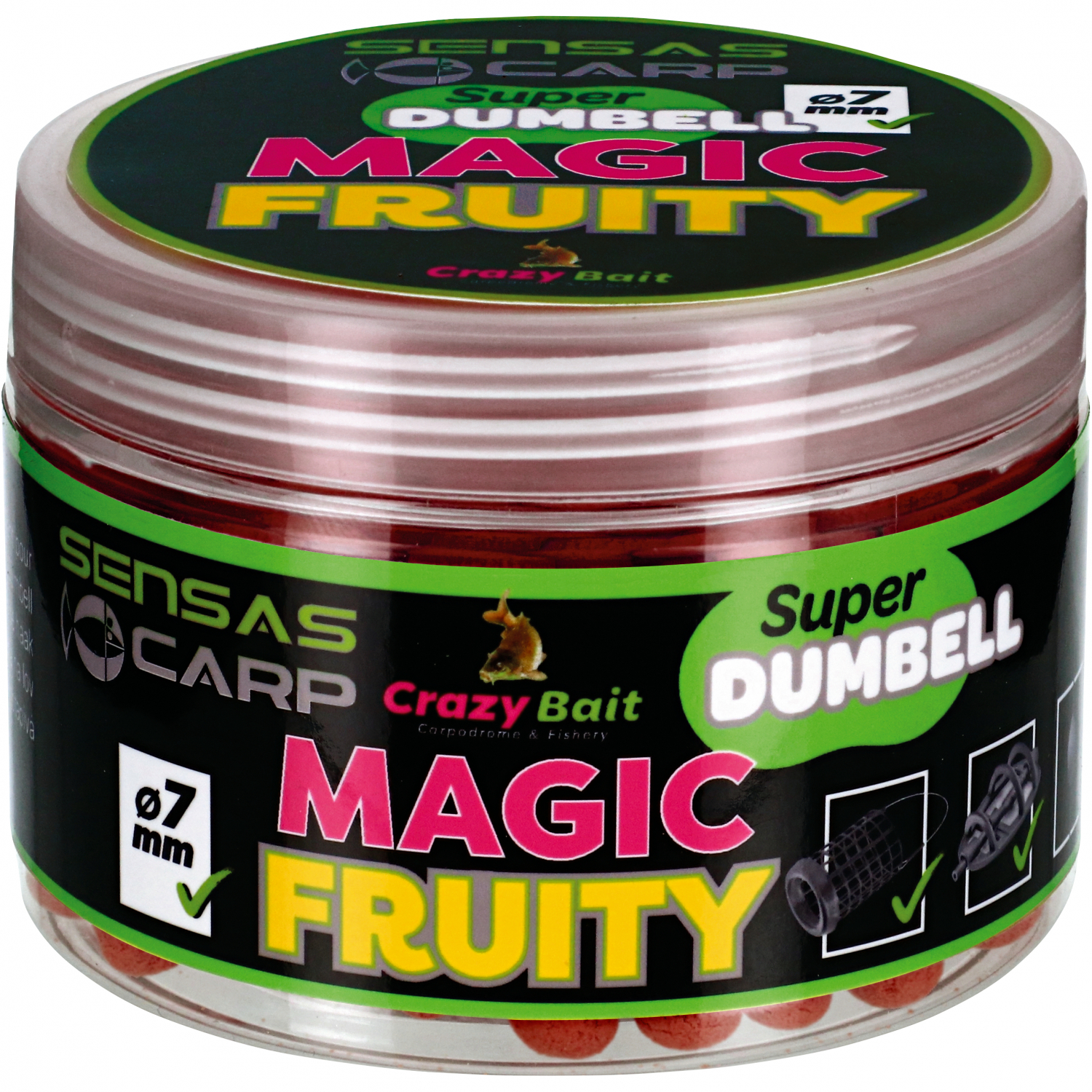 Sensas Hakenköder Super Dumbell (Magic Fruity)