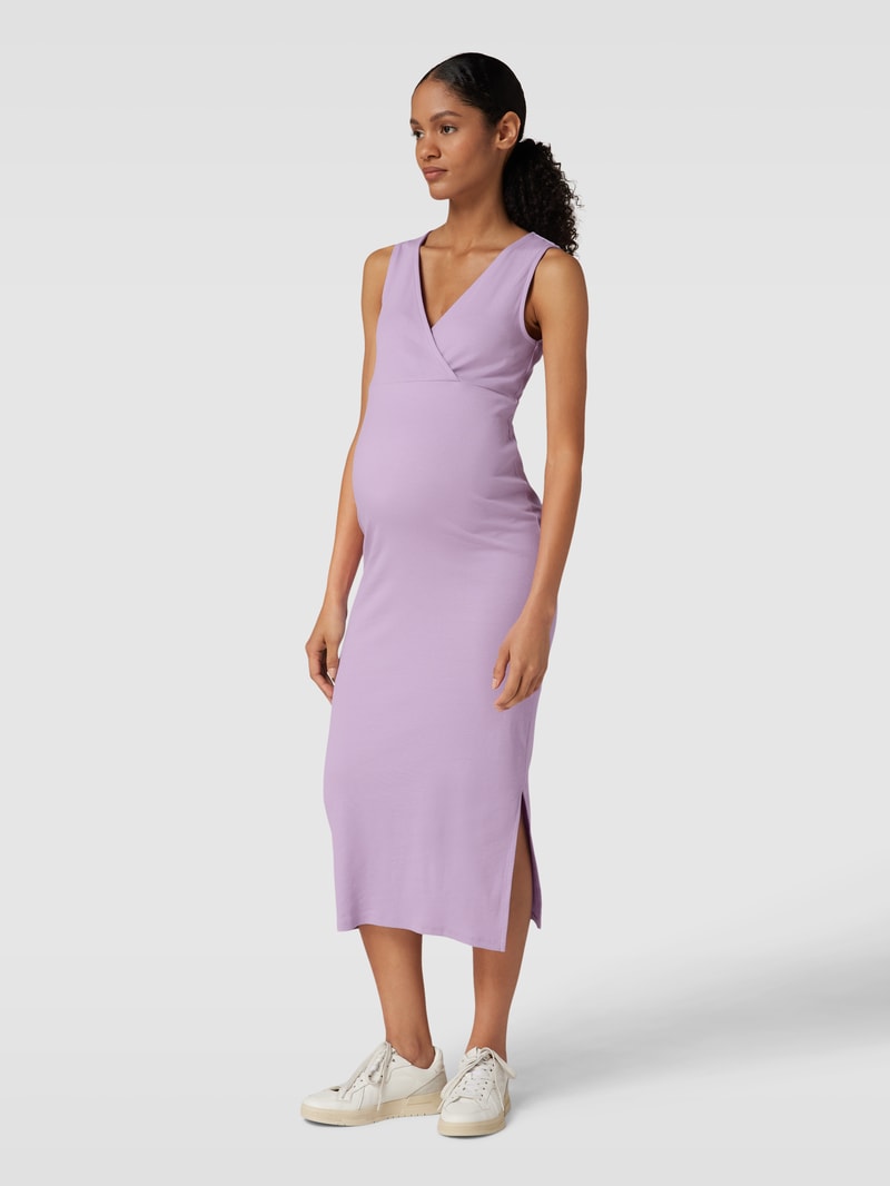 Umstands-Kleid mit Still-Funktion Modell 'TESS' in flieder