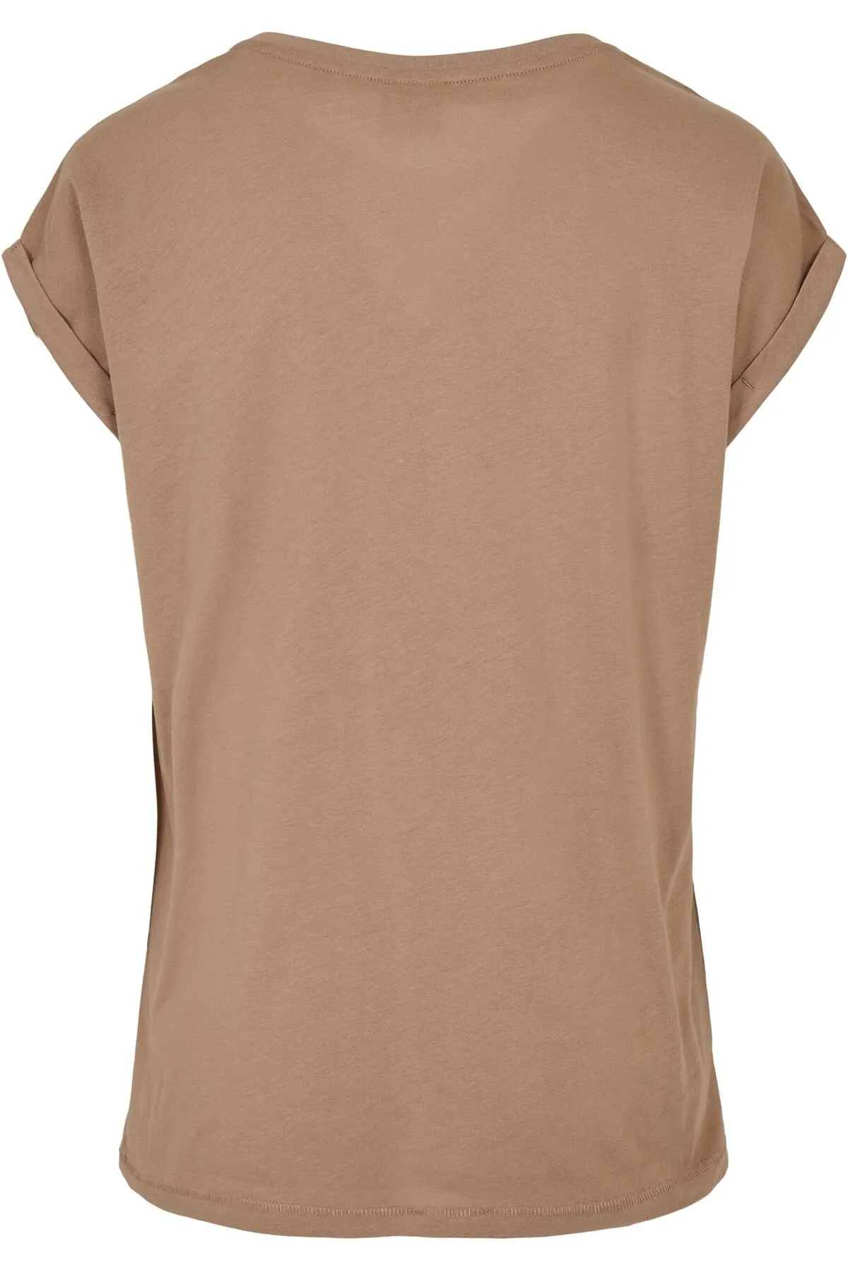 Urban Classics  Damen T-Shirt mit verlängerter Schulterpartie für Damen