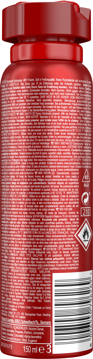 Deospray Original, 150 ml
