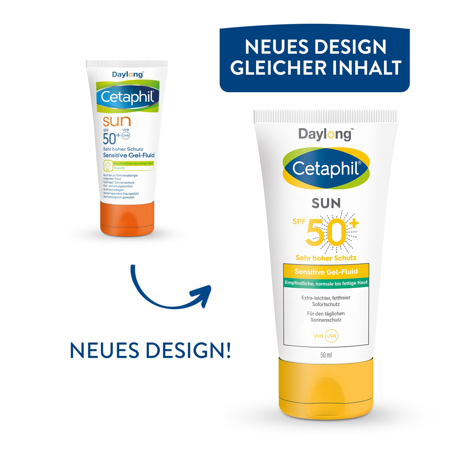 Sun Daylong SPF 50+ sens.Gel-Fluid Gesich
