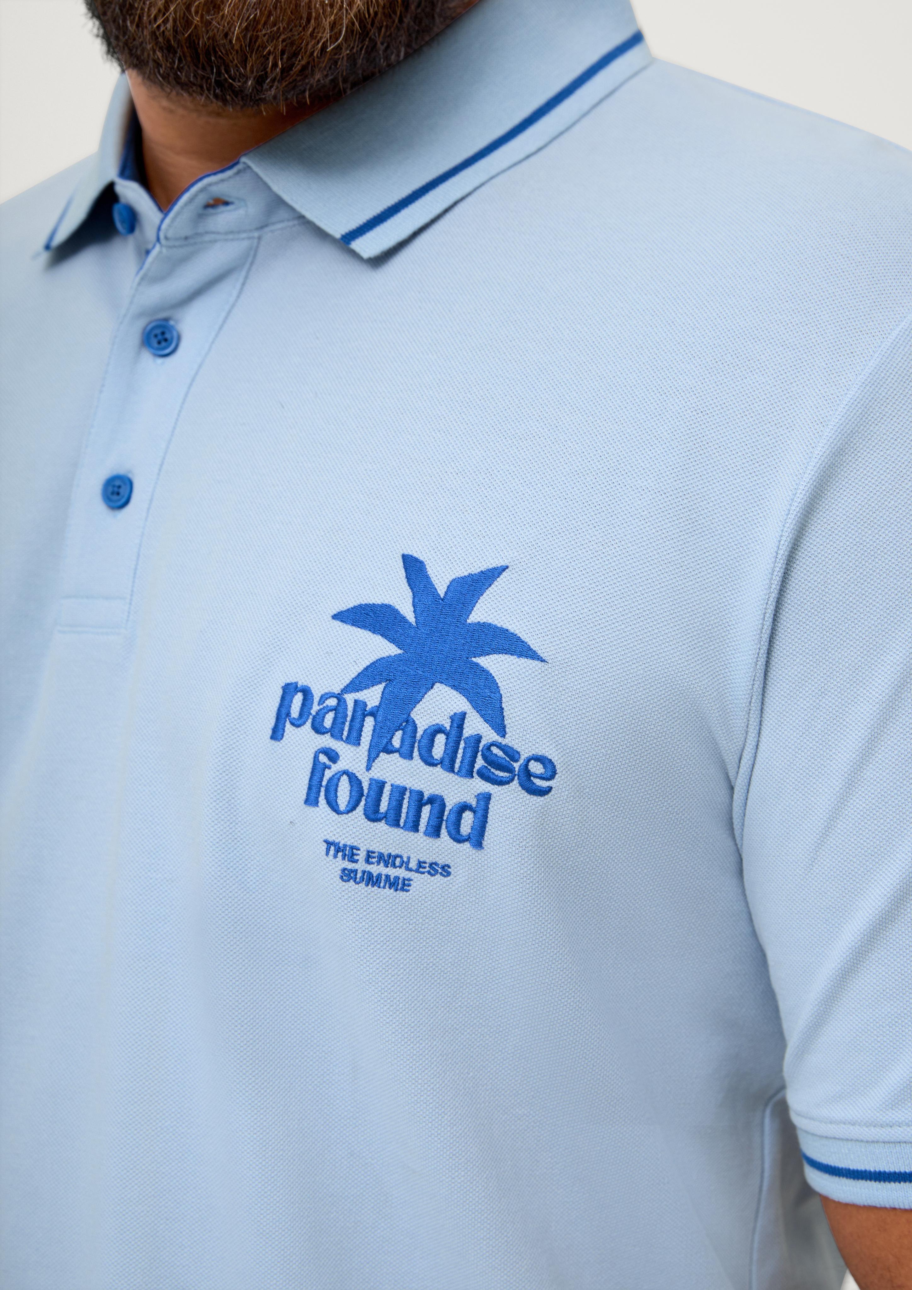 Polo-Shirt aus Baumwoll-Piqué  2135549-50D1