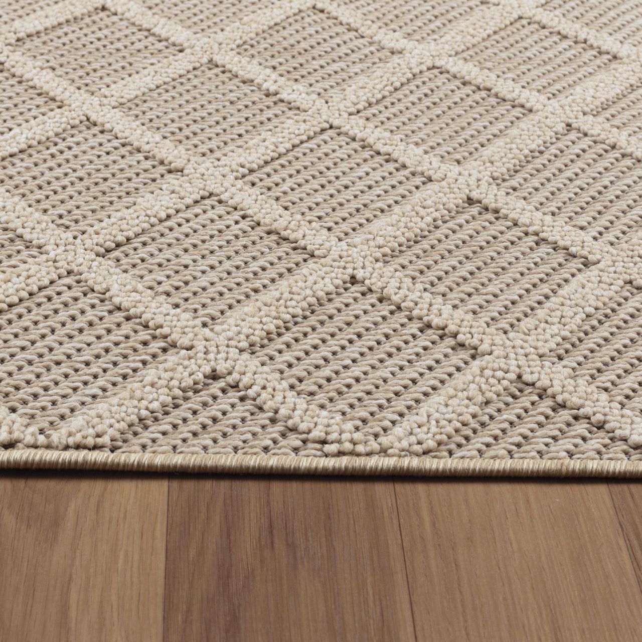 Ayyildiz Teppich, PATARA 4953, BEIGE, 80 x 250 cm