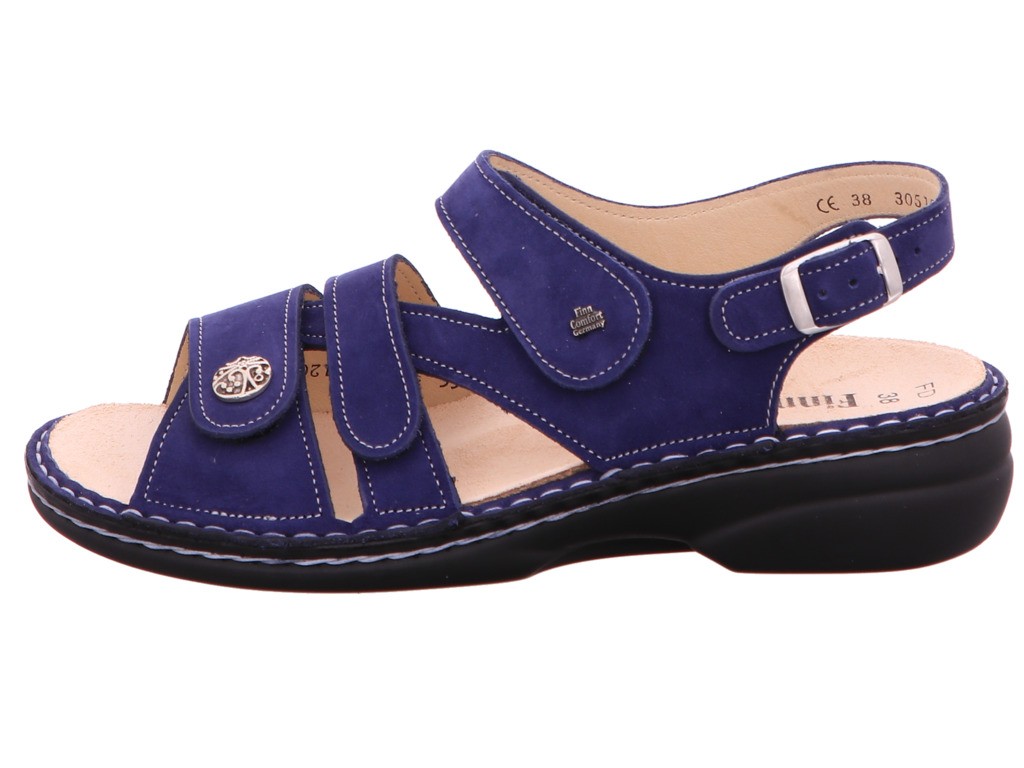 FINN COMFORT Komfort Sandalen blau GOMERA Clas