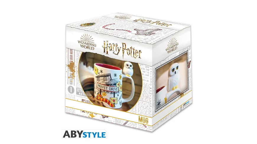 HARRY POTTER - Tasse 3D  - Hedwig & Privet Drive