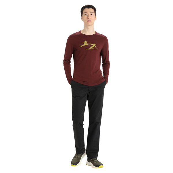 200 OASIS LS CREWE LAST RUN Herren - Funktionsshirt