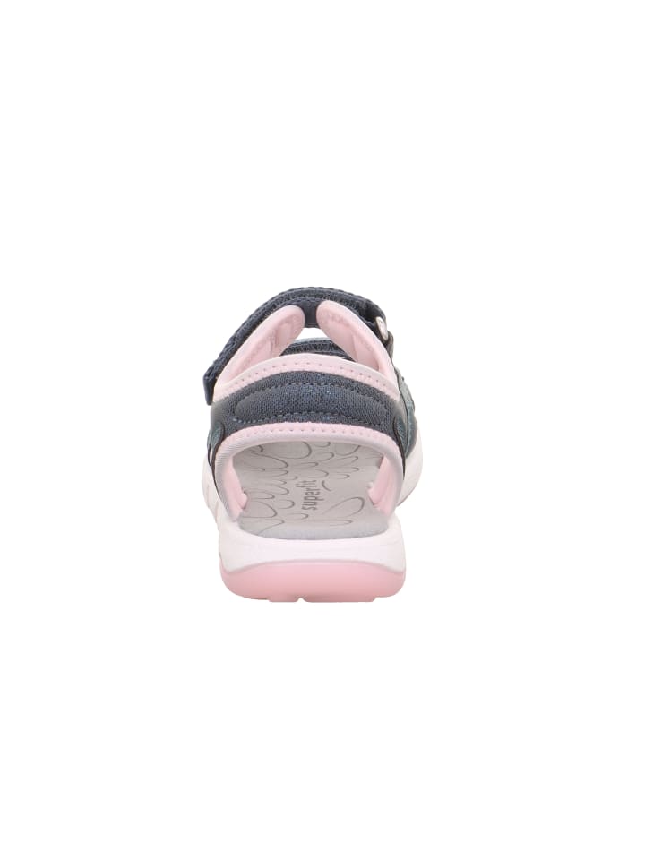 superfit Sandale PEBBLES in Blau/Rosa günstig kaufen