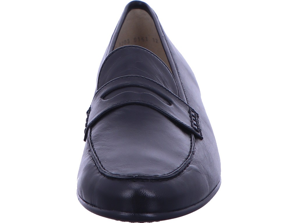 ARA Klassische Slipper schwarz Slipper Businessschuh Damen Schwarz  Ken