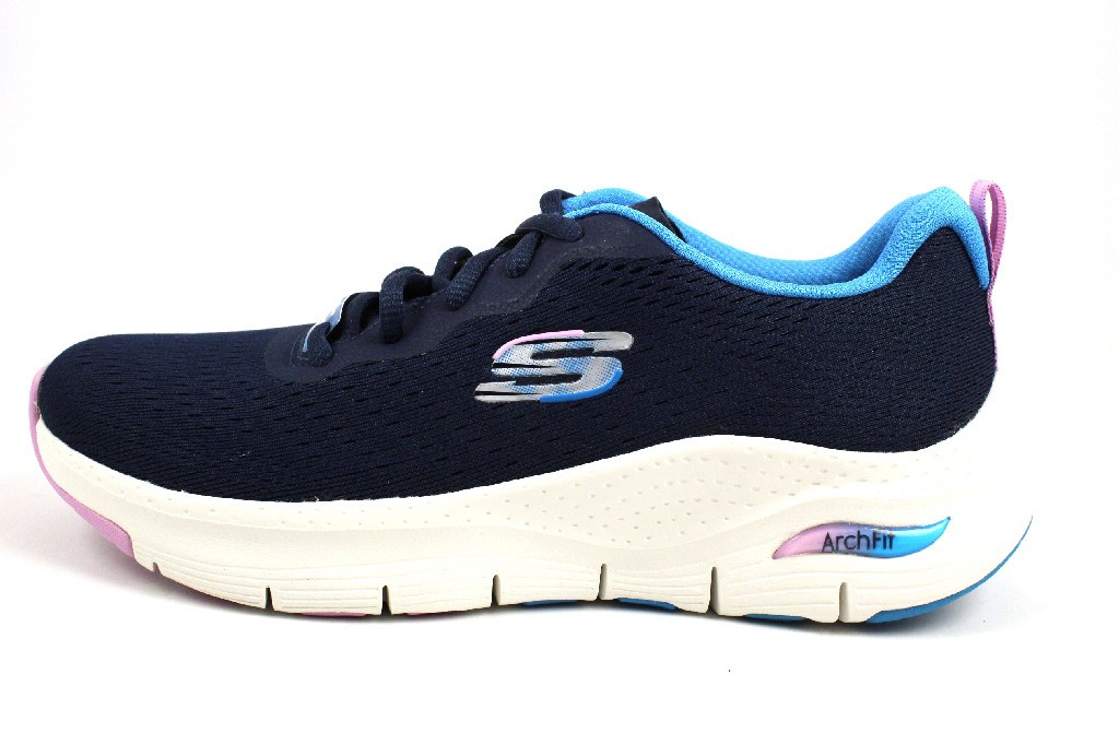 SKECHERS Freizeit Schnürer blau