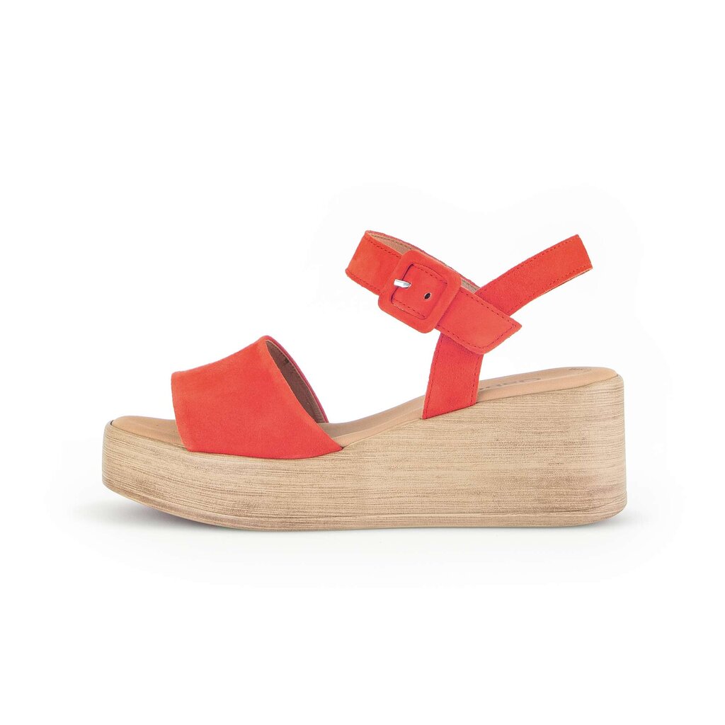 Gabor fashion Plateau Sandale orange