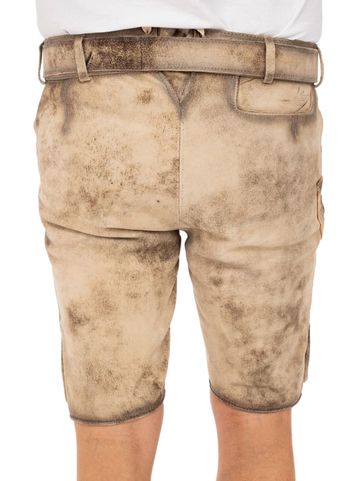 MADDOX Lederhose RONN in hellbraun günstig kaufen