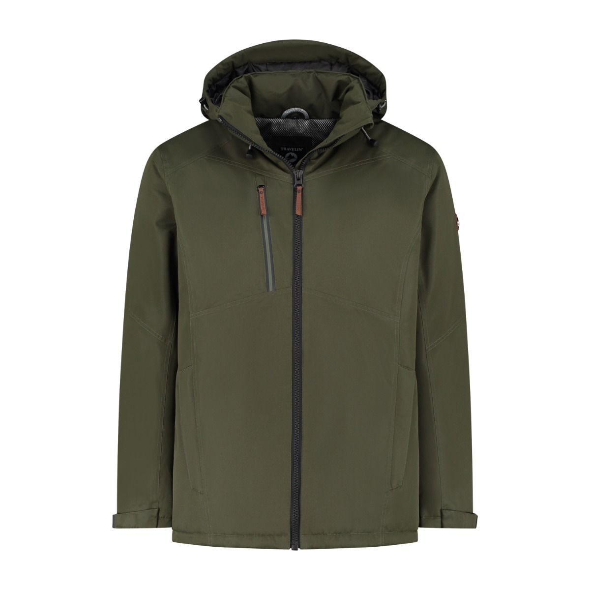 Travelin' Ingo grüne Herren Jacke