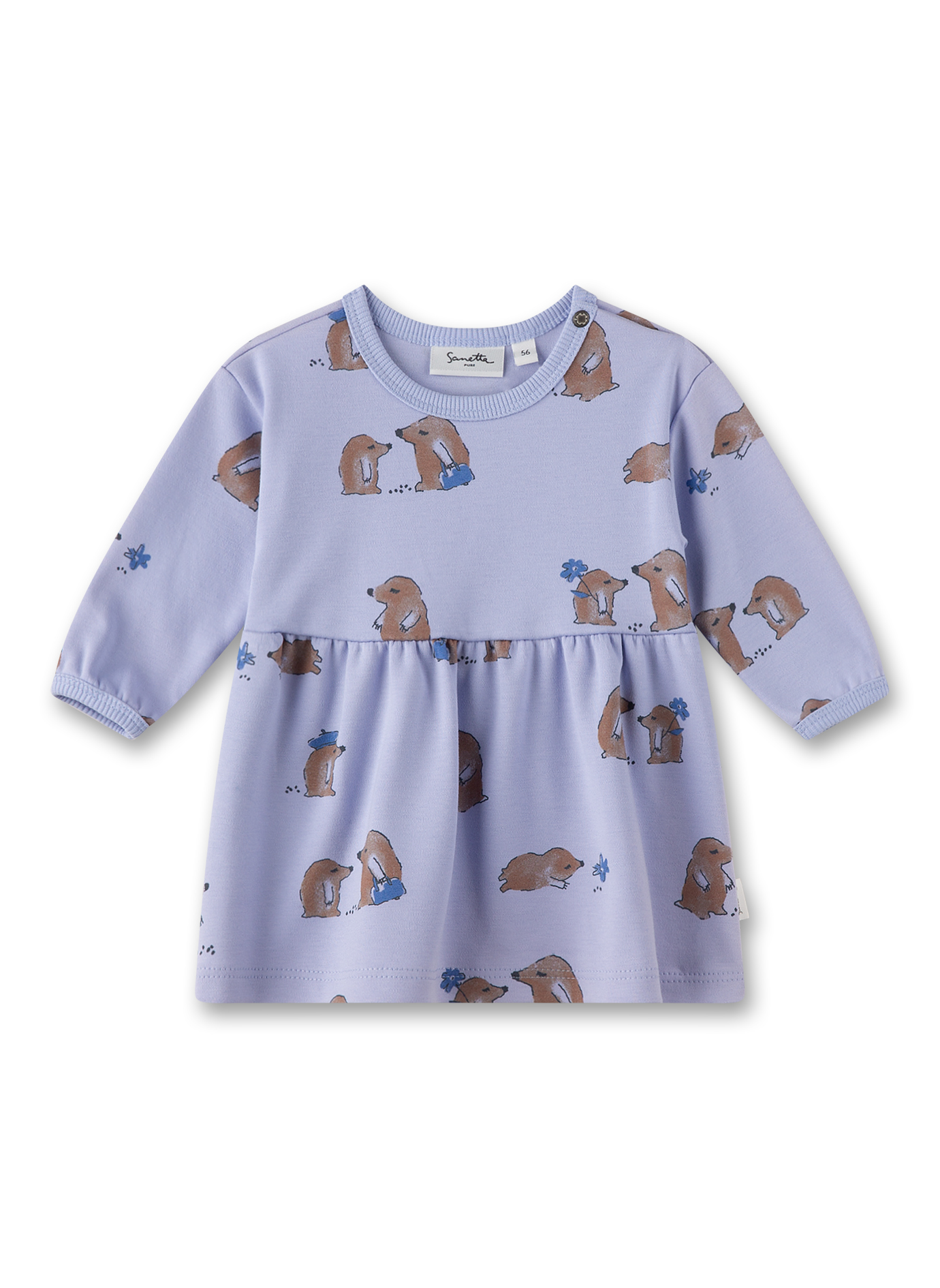 Mädchen-Kleid Blau