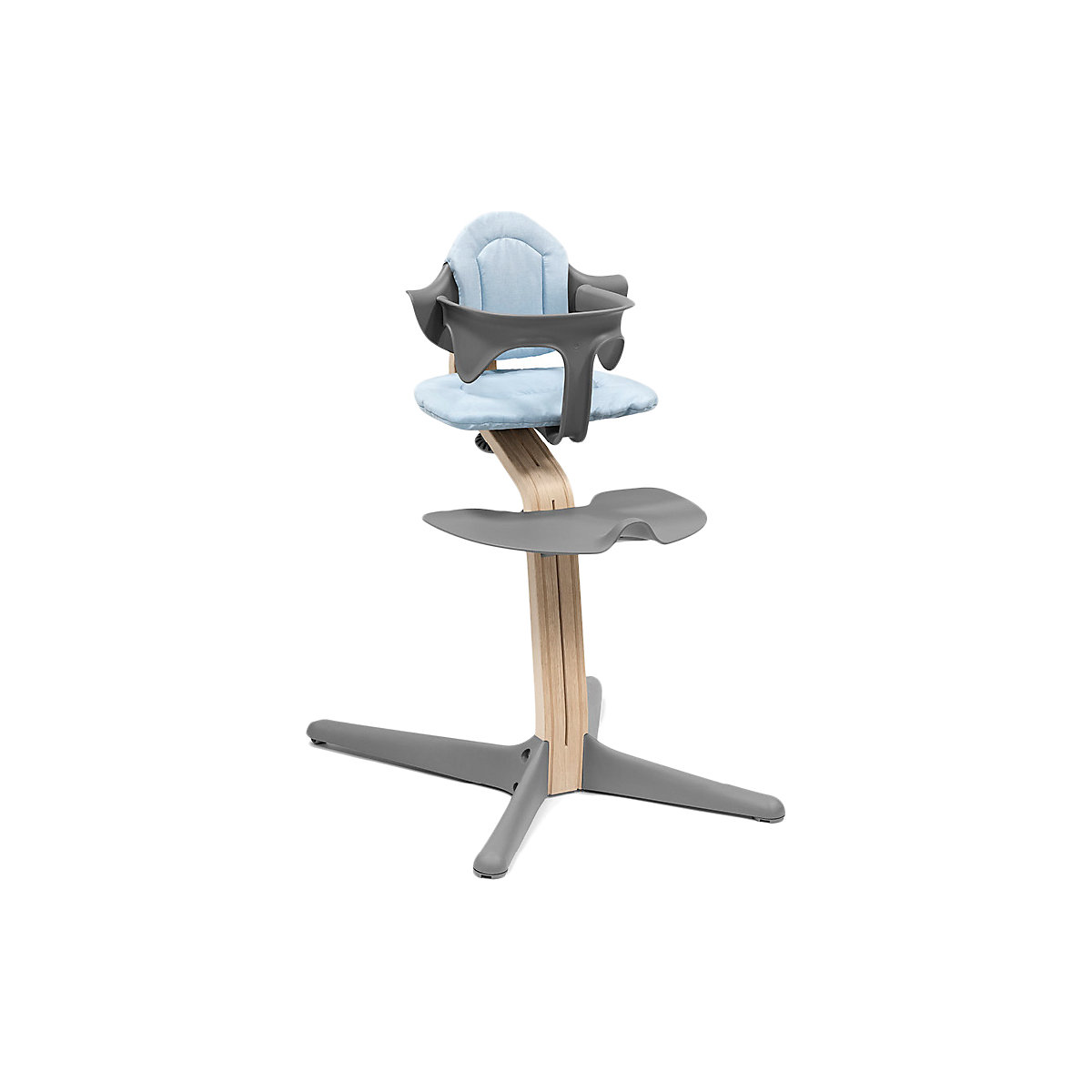 Nomi® Zweiseitiges Sitzkissen, Grey/Blue