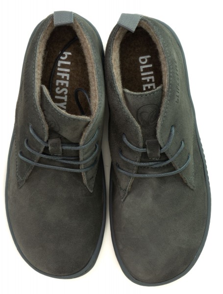 bLifestyle |a ~ classicStyle MidCut Schnürer Warm ~ Dunkelgrau