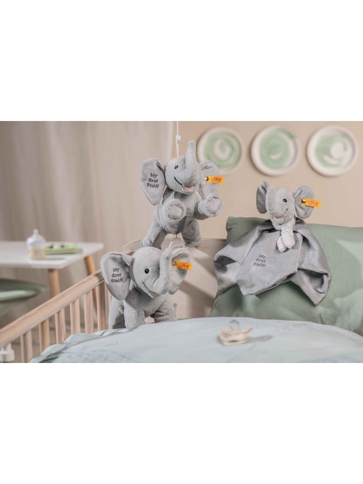 Steiff My first Steiff Ellie Elefant Schmusetuch in Grau ab 0 Monate günstig kaufen onesize