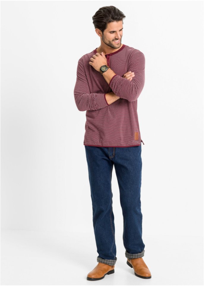 Classic Fit Thermojeans, Straight