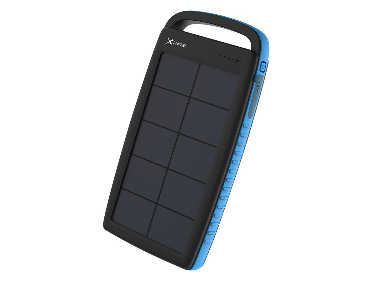 XLayer PLUS Solar 20.000 mAh Powerbank