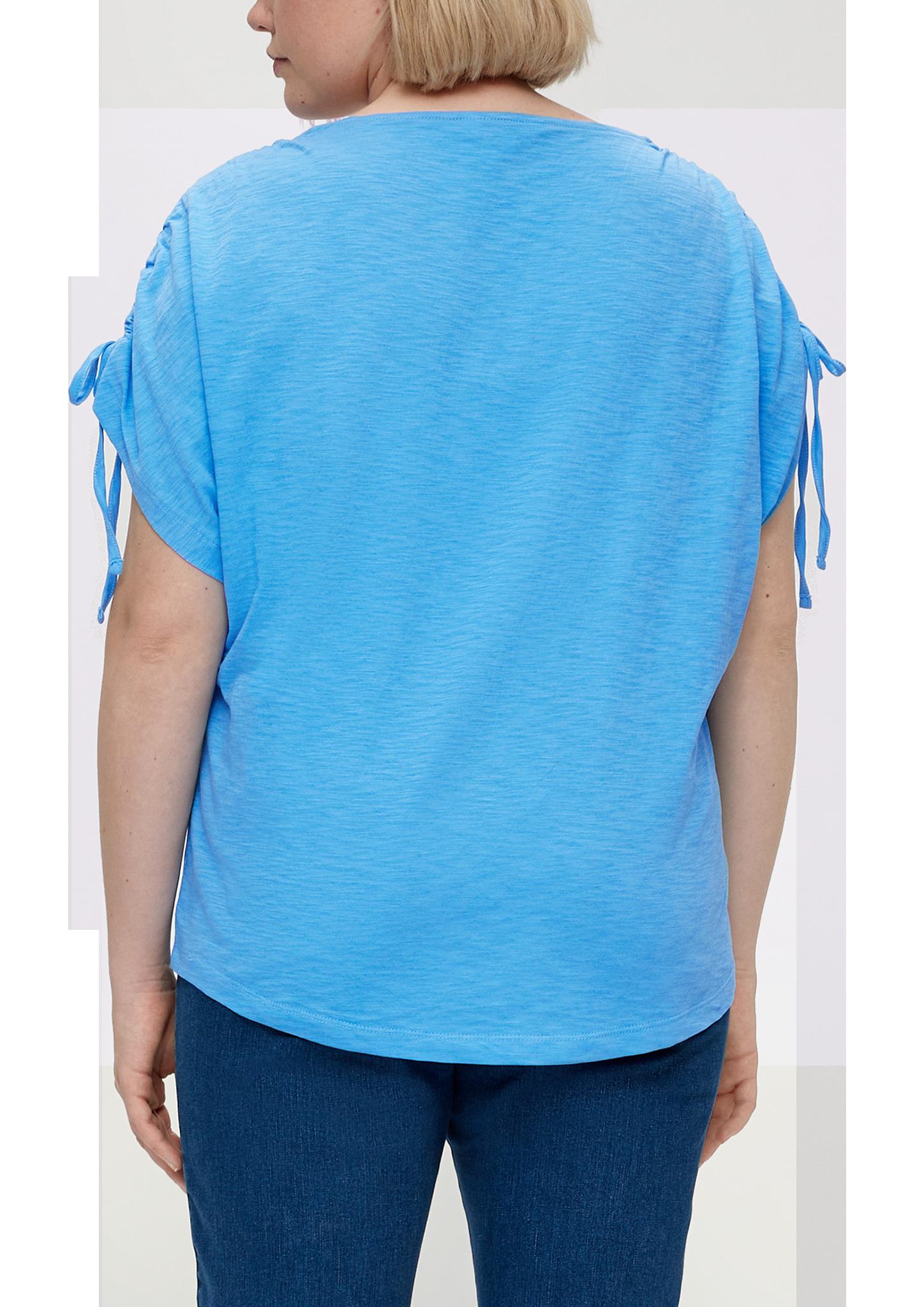 Baumwollshirt mit Raffungen  2131693-5501