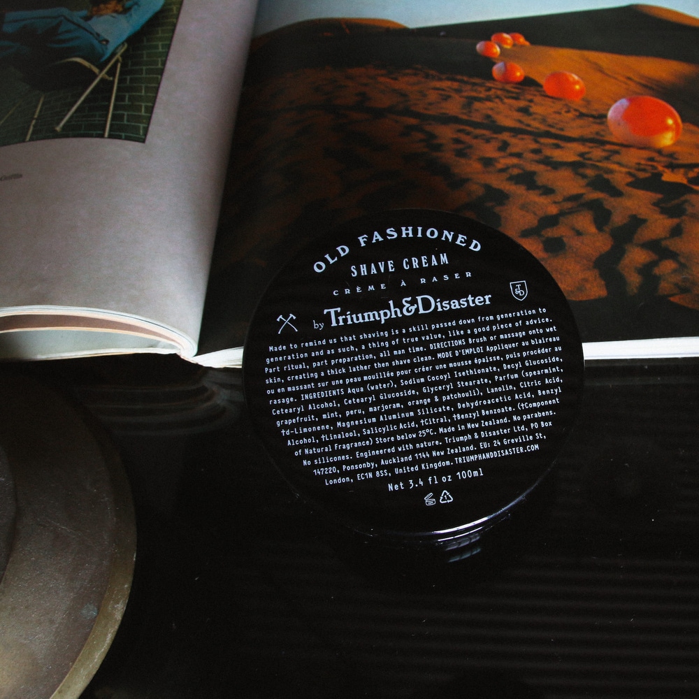 triumph & disaster Old Fashioned Shave Cream Jar Crème à raser