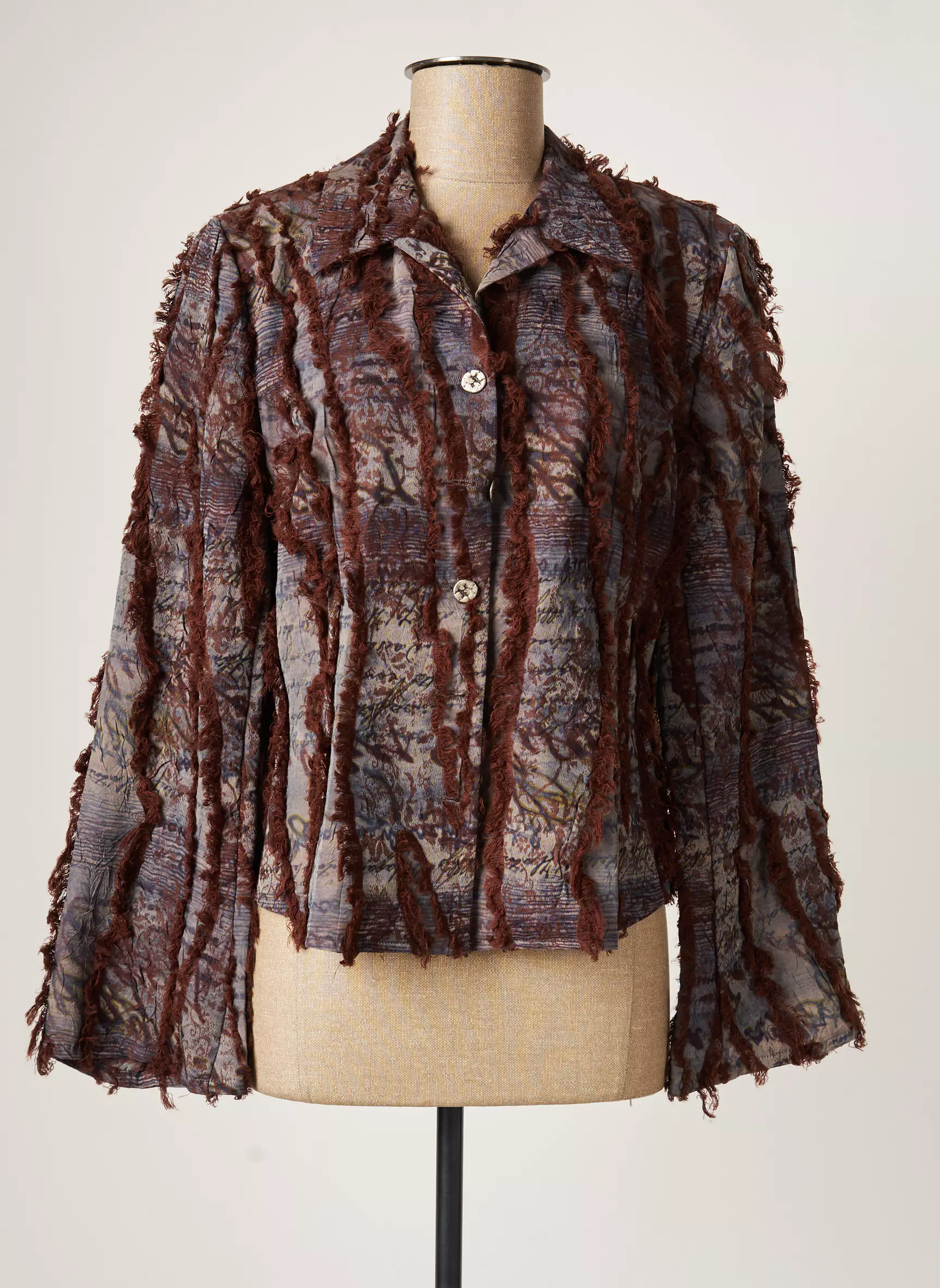 Paul Mausner Vestecasual Femme couleur marron