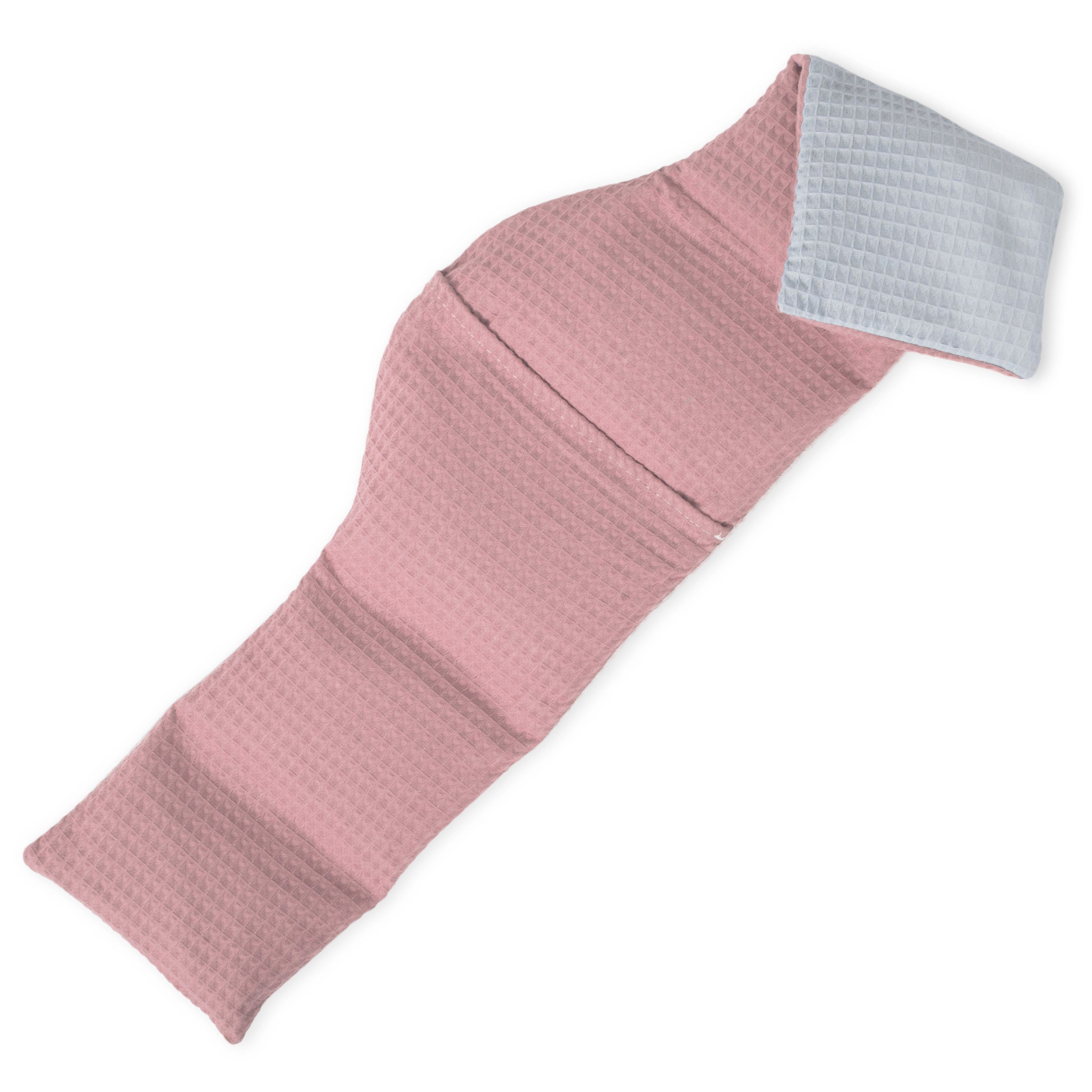 Amilian Kirschkernkissen (Made in EU) ca. 75 x 15cm; Wärmekissen; Wärmekompresse; Körnerkissen; Kirschkernsack; Kirschkern; Kissen für Kinder, Erwachsene, ideal als Massagekissen; Kältekissen; Waffel, Wärmekissen, Wärmekompresse, Massagekissen, Kälte