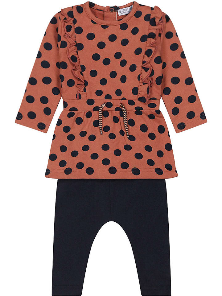 Dirkje 2tlg. Outfit in Hellbraun/ Dunkelblau günstig kaufen