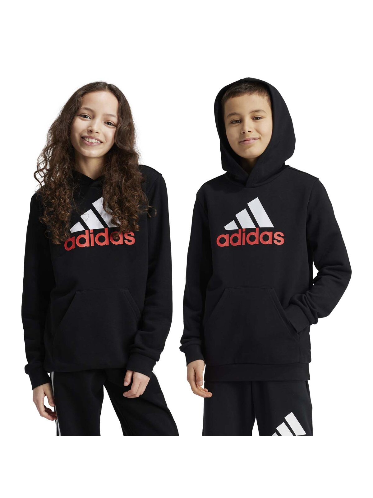 Adidas Essentials Hoodie Kinder schwarz