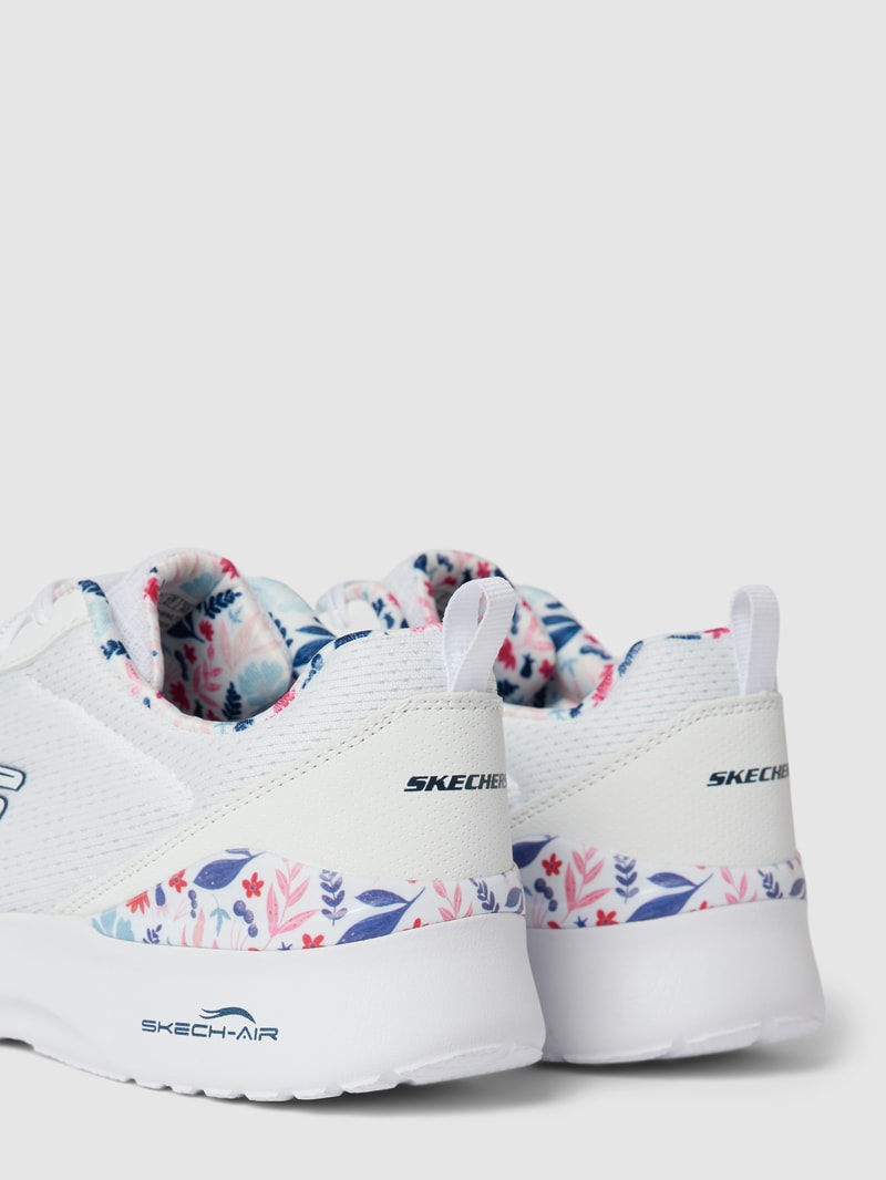 Sneaker mit Label-Details Modell 'DYNAMIGHT' in weiß