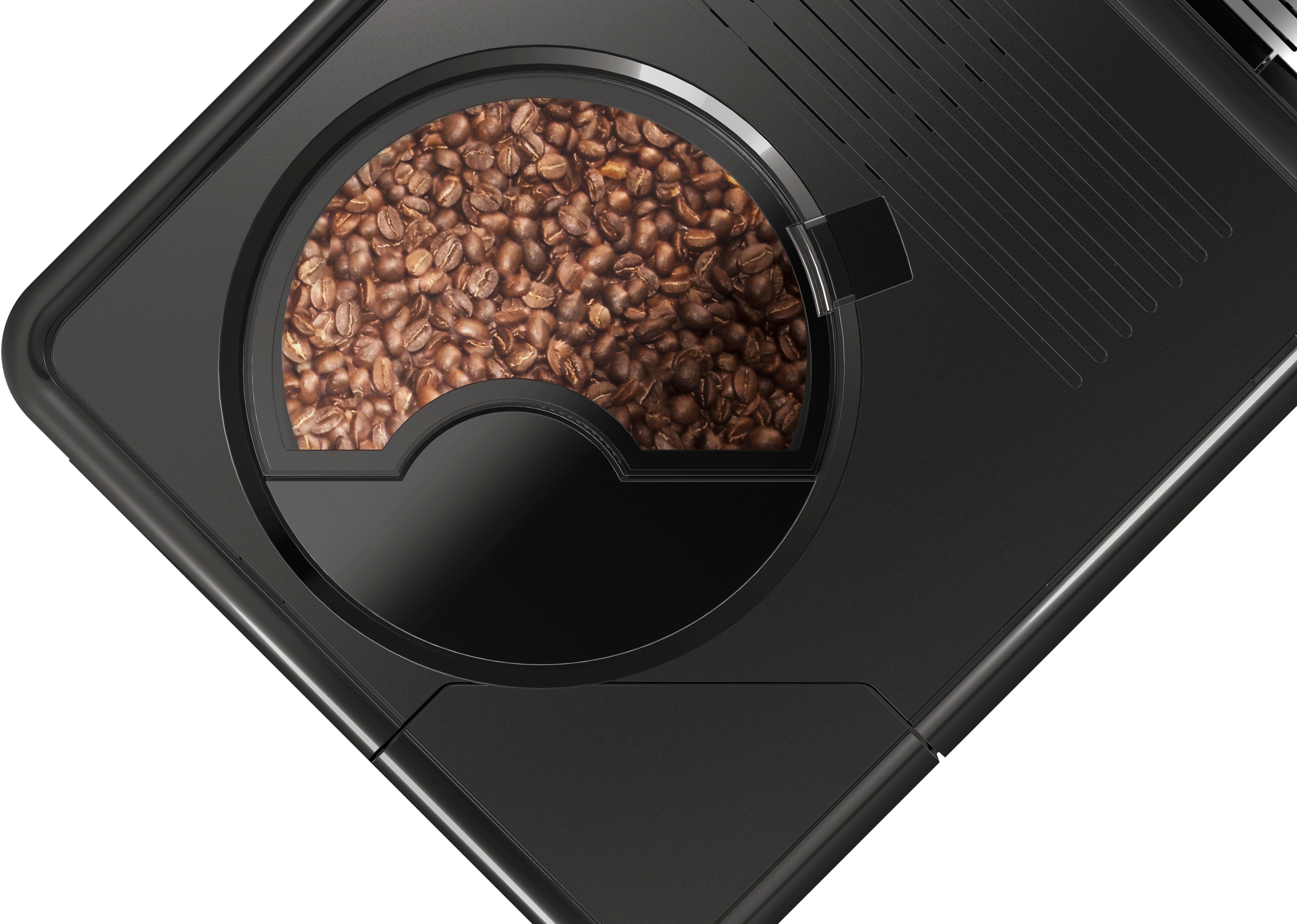 Melitta Kaffeevollautomat Passione® One Touch F53/1-102, schwarz, One Touch Funktion, tassengenau frisch gemahlene Bohnen