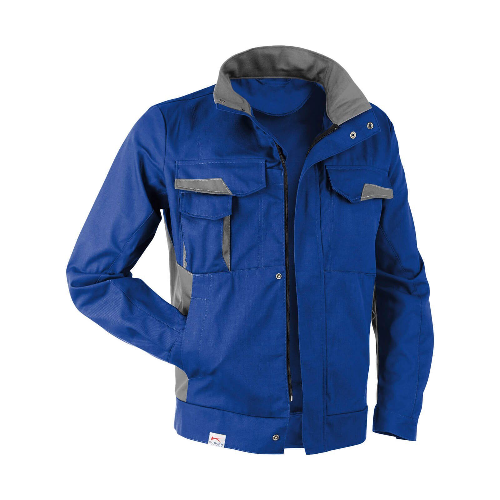 Kübler Arbeitsjacke Kübler Vita cotton+ Jacke kbl.blau/mittelgrau