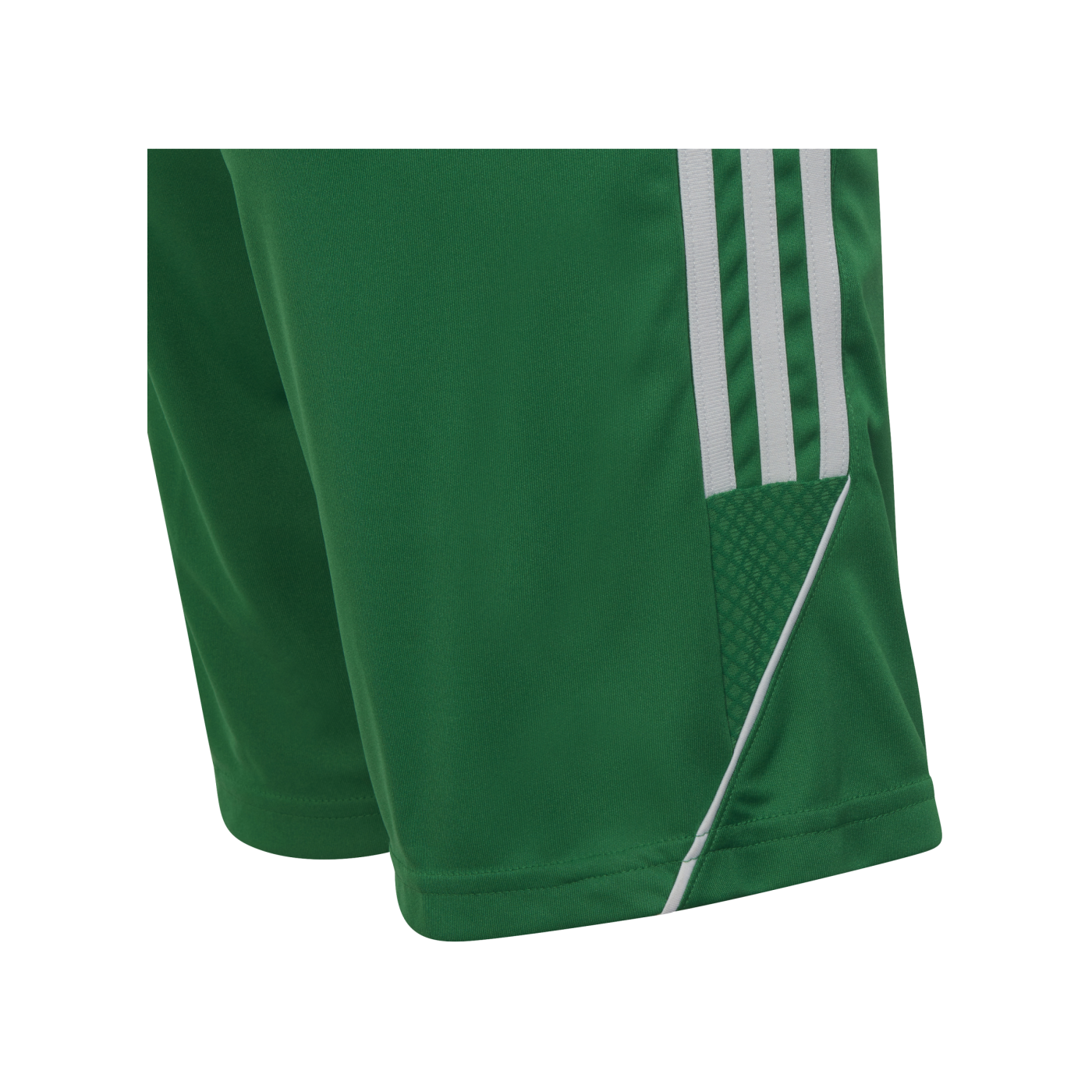 adidas Tiro 23 Short Kids Dunkelgrün Weiss