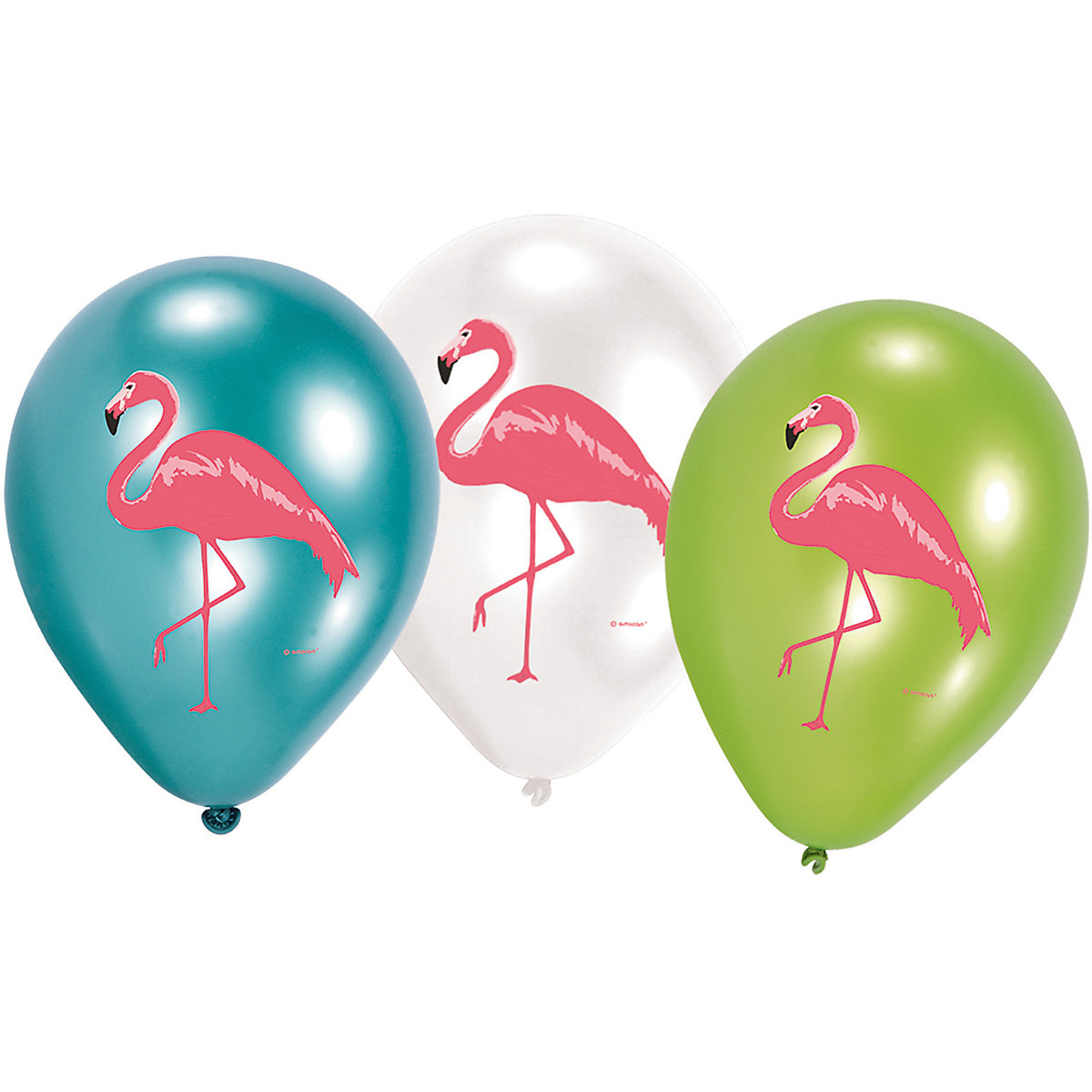 Luftballons Flamingo Paradise, 6 Stück
