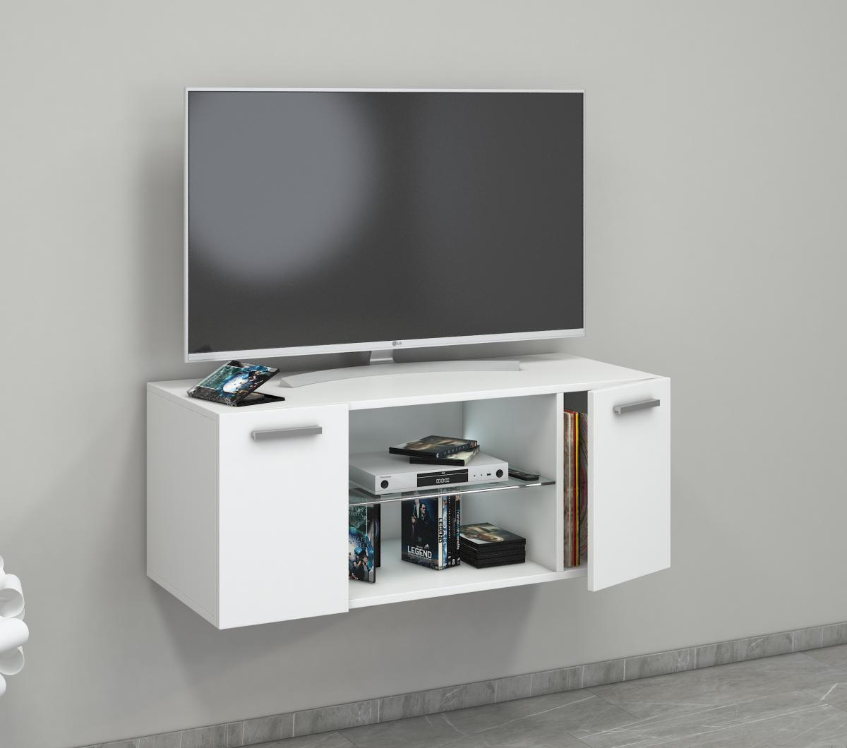 VCM my media Lowboard Jusa 95 cm Weiß
