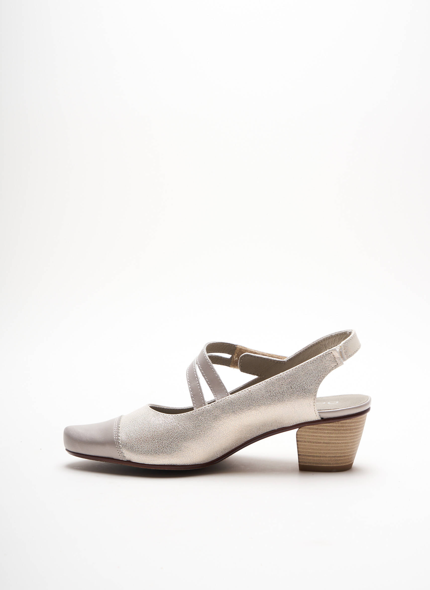Dorking Sandales Nu Pieds Femme couleur gris