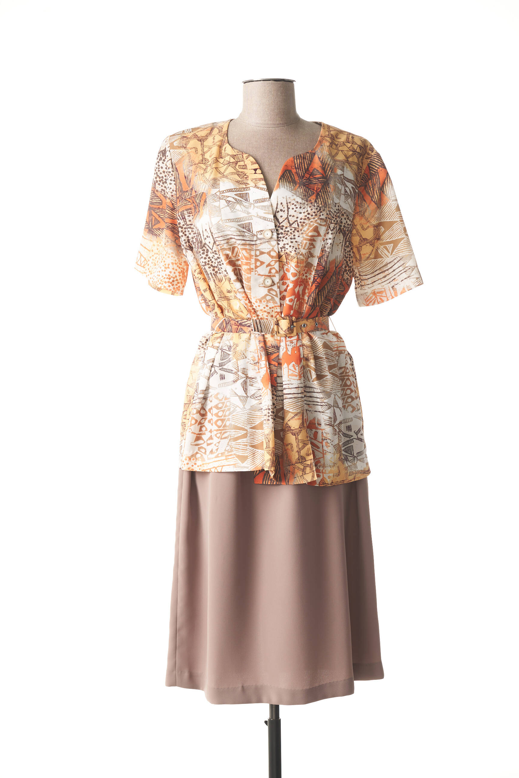 France Rivoire Ensembles Robe Femme couleur beige